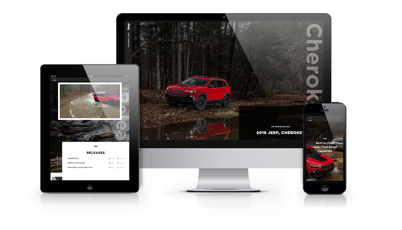 2019 Jeep Cherokee Website