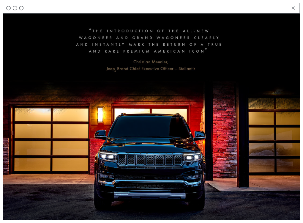 Wagoneer quote