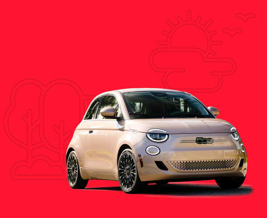 Fiat 500e Website